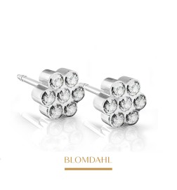 Blomdahl -KolczykDaisy Crystal 5 mm SFJ 2szt