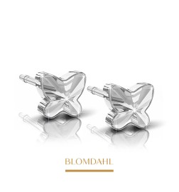 Blomdahl - Kolczyk Butterfly Crystal 5 mm SFJ 2szt