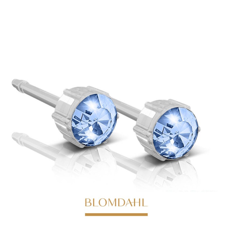 Blomdahl - Kolczyk Sapphire 4 mm SFJ 2 Szt.