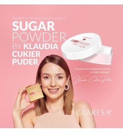 Claresa - Puder sypki rozświetlający SUGARPOWDER by Klaudia Cukier Puder