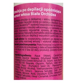 Erbel Velvet Professional Emulsja Po Depilacji Biała Orchidea 100 Ml