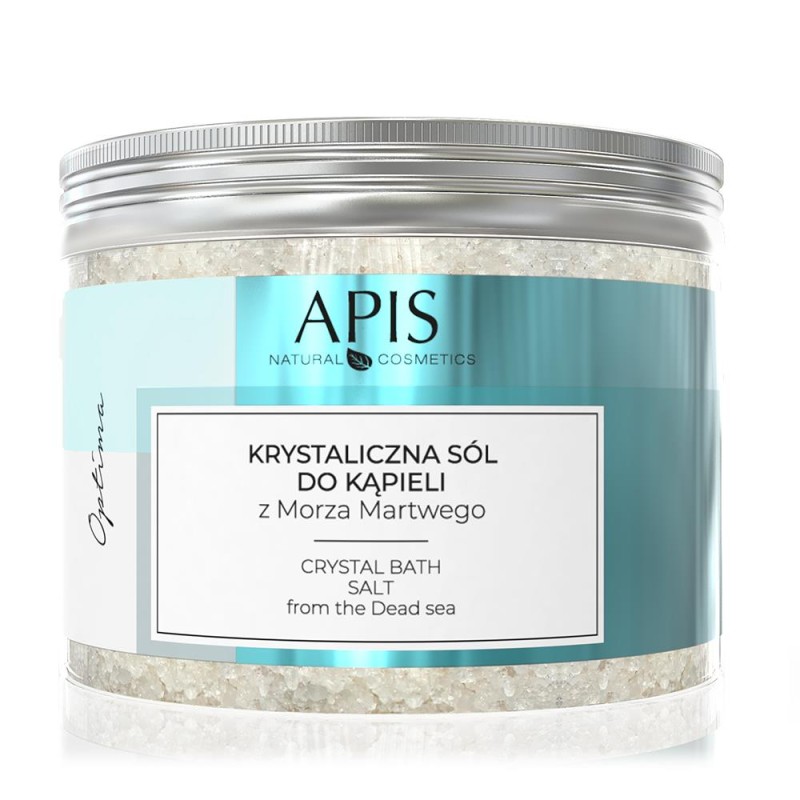 Apis Optima Krystaliczna Sól Do Kąpieli Z Morza Martwego / 500 G