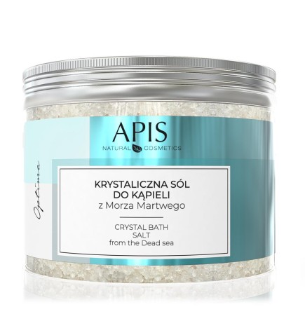 Apis Optima Krystaliczna Sól Do Kąpieli Z Morza Martwego / 500 G