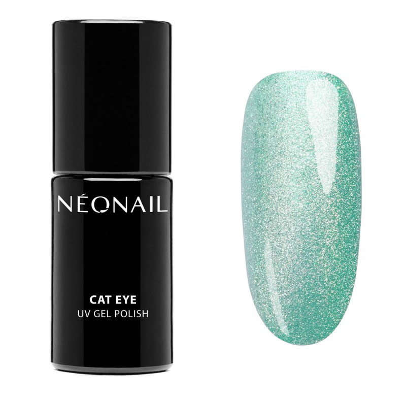 Lakier Hybrydowy NeoNail Cat Eye Satin Turquoise 7,2ml