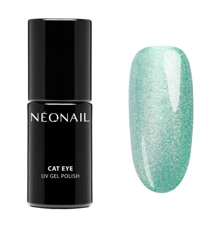 Lakier Hybrydowy NeoNail Cat Eye Satin Turquoise 7,2ml