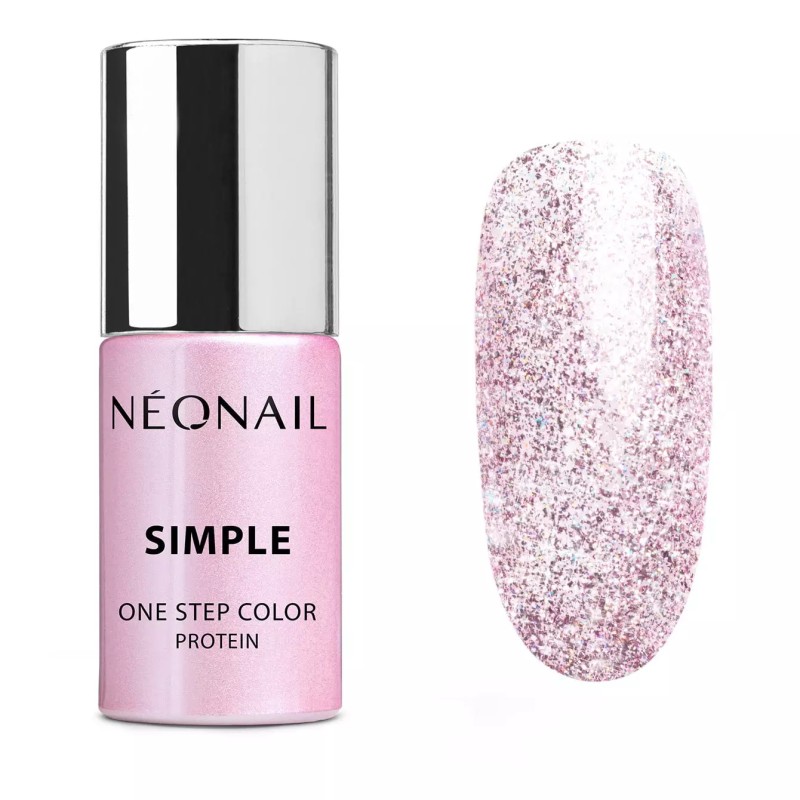 Lakier Hybrydowy NeoNail 3w1 Simple One Step Color Protein Love&Shine 7,2ml