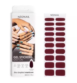 Lakier Hybrydowy do Manicure w Naklejce NeoNail Gel Stickers Easy On M05