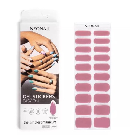 Lakier Hybrydowy do Manicure w Naklejce NeoNail Gel Stickers Easy On M08