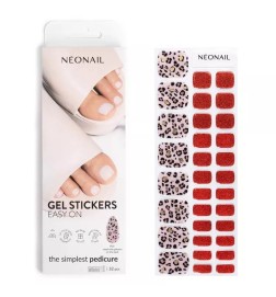 Lakier Hybrydowy do Pedicure w Naklejce NeoNail Gel Stickers Easy On P01