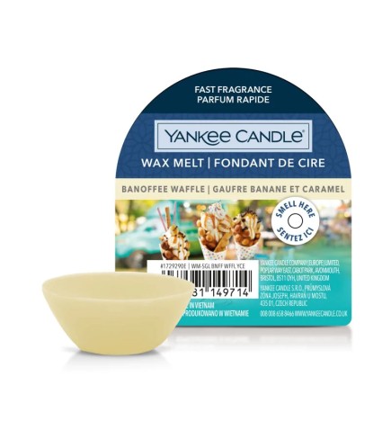 Yankee Candle Wosk Zapachowy Banoffee Waffle