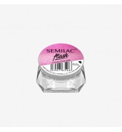 Semilac Flash Holo Pink 689