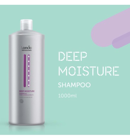 Londa Deep Moisture Szampon Nawilżający Do Włosów Suchych, 1000 Ml