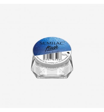 Semilac Flash Holo Blue 691