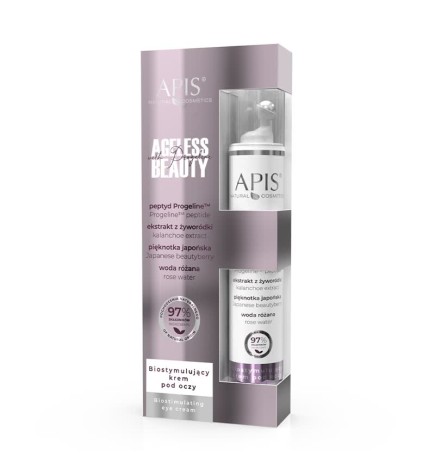 APIS Ageless Beauty With Progeline Biostymulujący Krem Pod Oczy Z Progeliną / 10ml