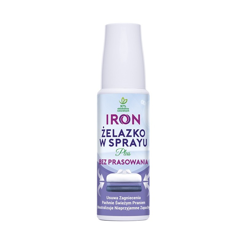 Żelazko w Sprayu Iron Płyn Prasujący 100ml