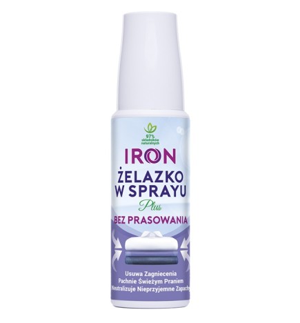 Żelazko w Sprayu Iron Płyn Prasujący 100ml