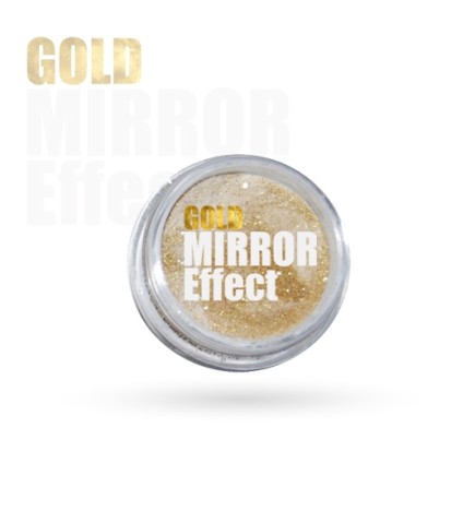 Efekt Lustra Mirror Effect Powder Gold