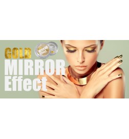 Efekt Lustra Mirror Effect Powder Gold