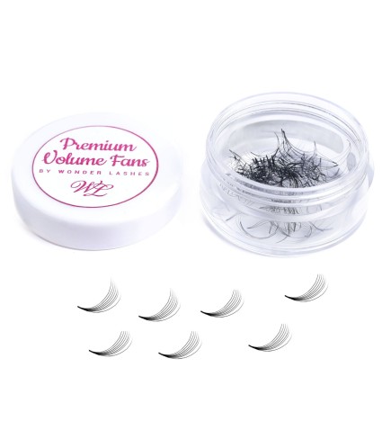 Wonder Lashes Rzęsy Premium Volume Fans 7D Sypane