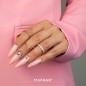 Makear Naklejki Do Paznokci 3D Z Cyrkoniami 3D Nails Decoration 01