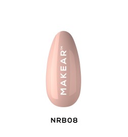 Makear Baza Kauczukowa NRB08 Dark Beige Nude Rubber Base