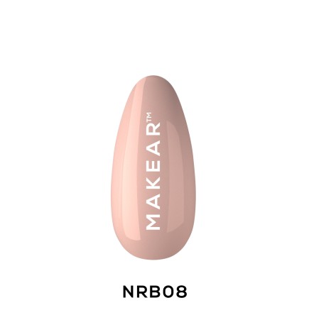 Makear Baza Kauczukowa NRB08 Dark Beige Nude Rubber Base