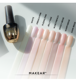 Makear Baza Kauczukowa NRB06 Smoky Beige Nude Rubber Base