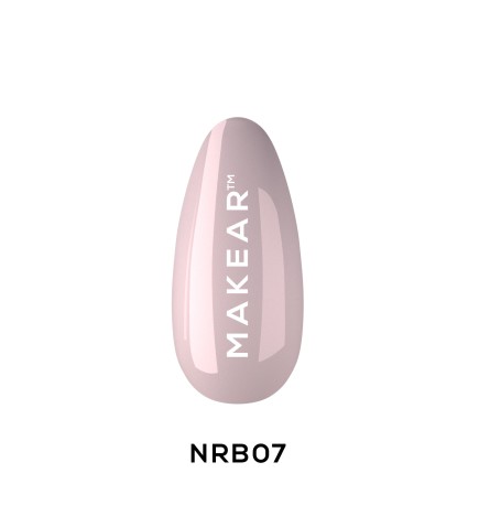 Makear Baza Kauczukowa NRB07 Warm Beige - Nude Rubber Base