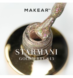 Makear Lakier Hybrydowy S43 Goldberry