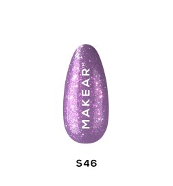 Makear Lakier Hybrydowy S46 Violetino