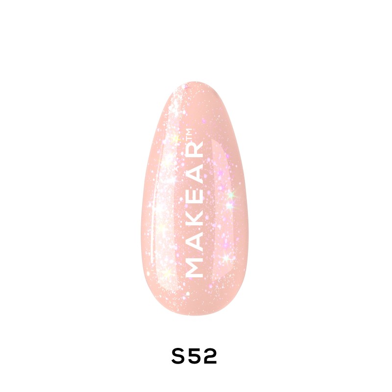 Makear Lakier Hybrydowy S52 Glitter Idol