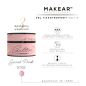 Makear GT02 - Geltix Żel Budujący Tiksotropowy Secret Pink 50ml