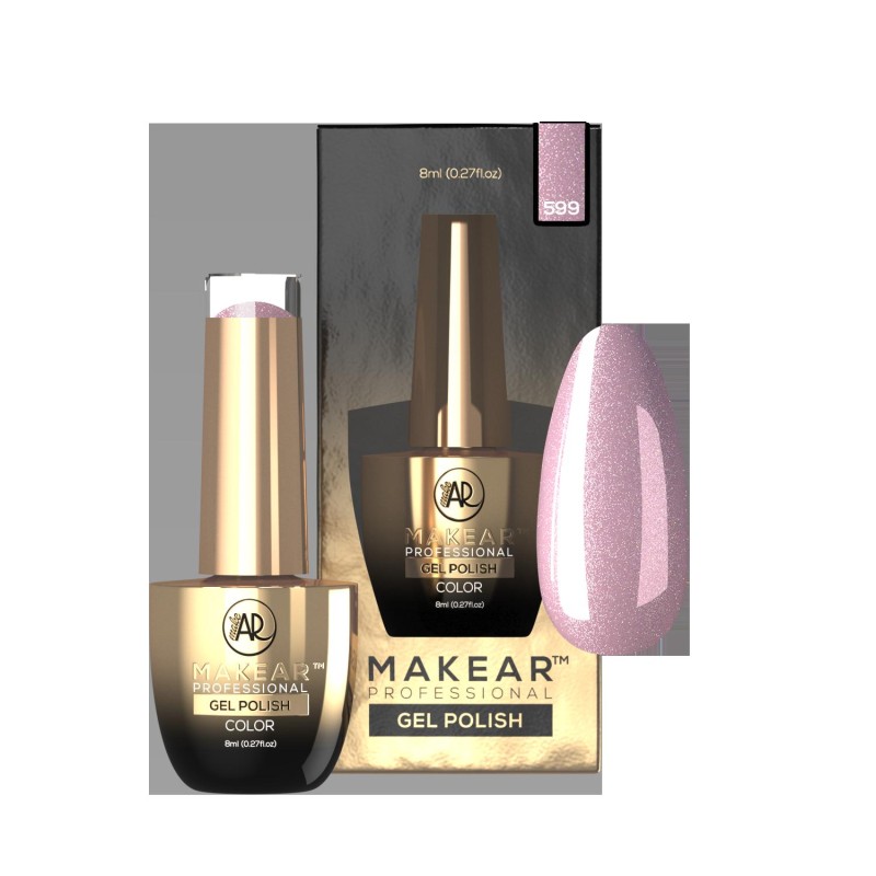 Makear Lakier Hybrydowy 599 Lollipop 8 ml