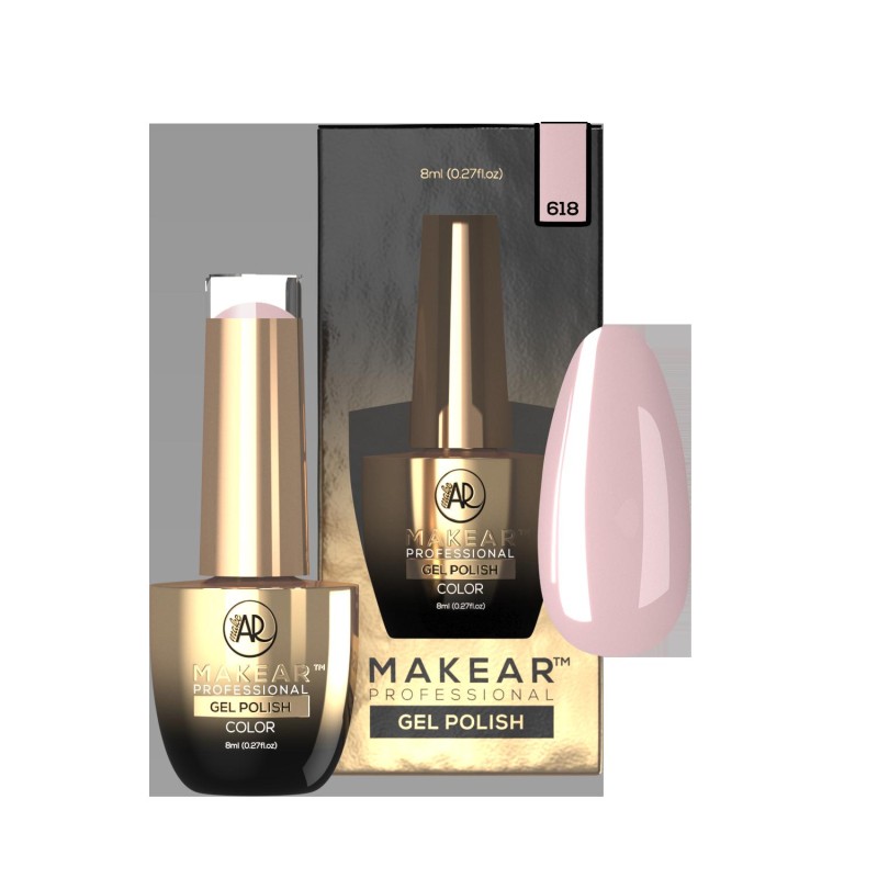 Makear Lakier Hybrydowy 618 Bride 8 ml