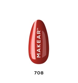 Makear Lakier Hybrydowy 708 Regular 8 ml