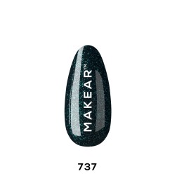 Makear Lakier Hybrydowy 737 Princess 8 ml