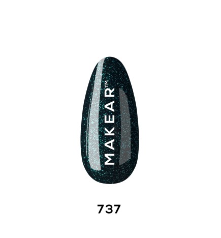 Makear Lakier Hybrydowy 737 Princess 8 ml