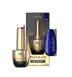 Makear Lakier Hybrydowy 739 Glitter 8 ml