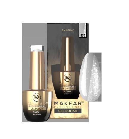 Makear Lakier Hybrydowy 915 White Lady 8 ml