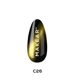 Makear Lakier Hybrydowy C26 Cat Eye 8 ml