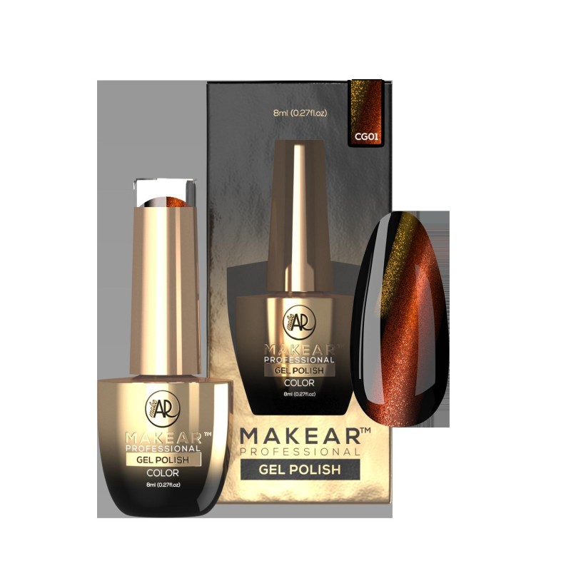 Makear Lakier Hybrydowy GC01 8 ml