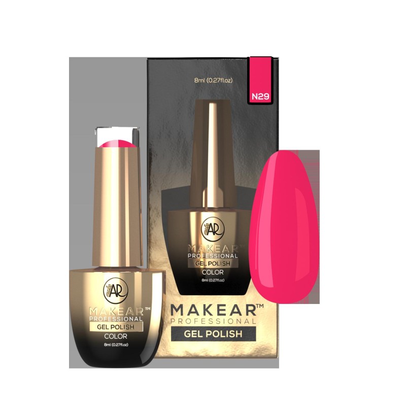 Makear Lakier Hybrydowy N29 Neon 8 ml