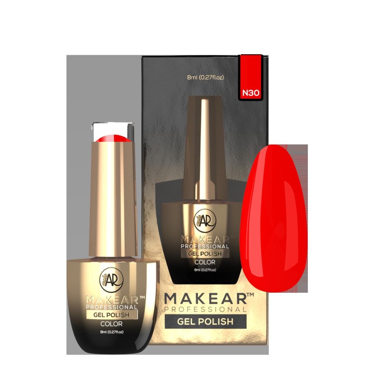 Makear Lakier Hybrydowy N30 Neon 8 ml