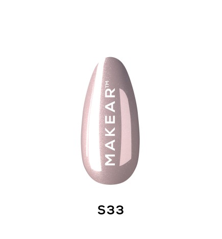 Makear Lakier Hybrydowy S33 Diamond 8 ml