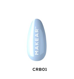 Makear Baza Kauczukowa Color Rubber Base CRB01 Blue 8 ml