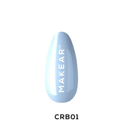 Makear Baza Kauczukowa Color Rubber Base CRB01 Blue 8 ml