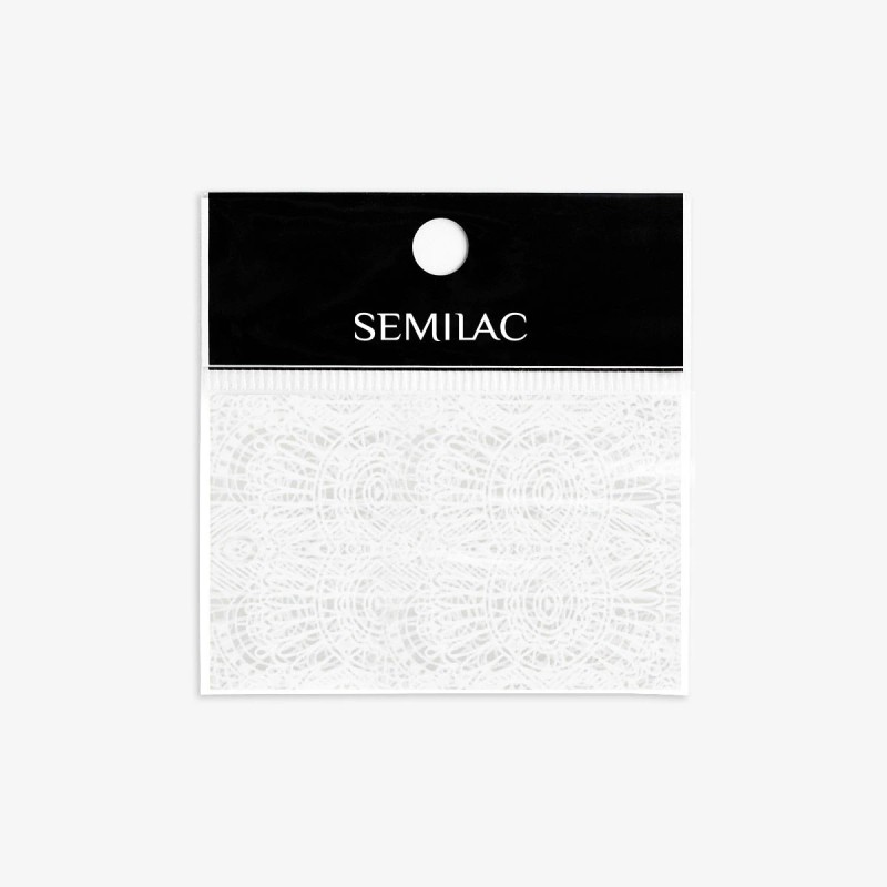 Semilac Folia Transferowa White Lace 16