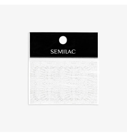 Semilac Folia Transferowa White Lace 16