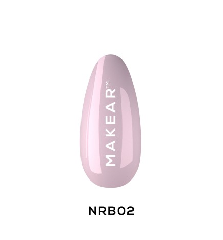 Makear Baza Kauczukowa Nude Rubber Base NRB02 French Pink 8 Ml