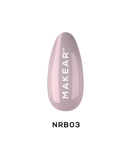 Makear Baza Kauczukowa Nude Rubber Base NRB03 Pudding Pink 8 ml